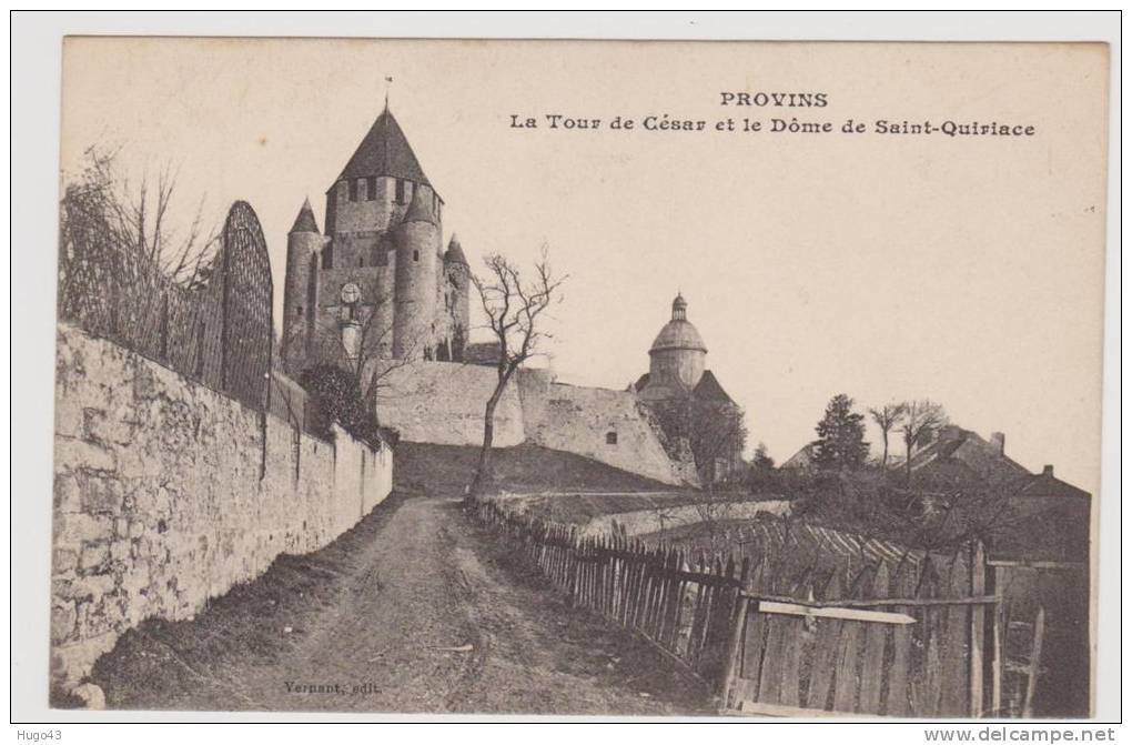 PROVINS - LA TOUR DE CESAR ET LE DOME DE SAINT QUIRIACE - Provins