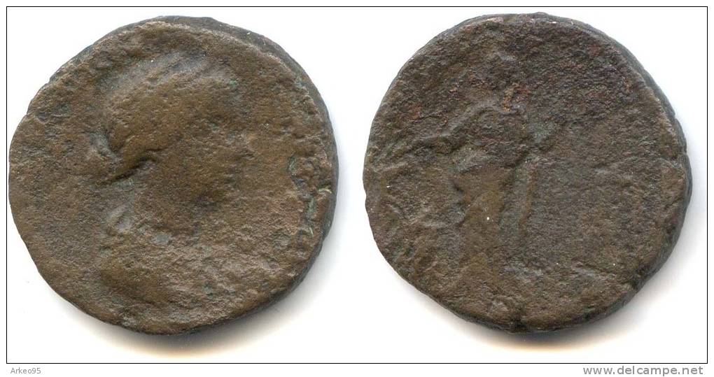 As Ou Dupondius De Bronze De Lucille - Die Antoninische Dynastie (96 / 192)