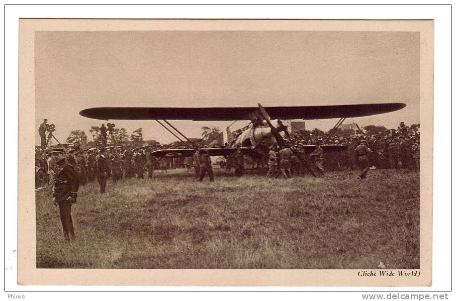 AVIATION/PARIS-NEW-YORK Costes Et Belionte/Le Départ Du Bourget Le 1 Septembre à 10h55/Réf:2804 - Aviateurs