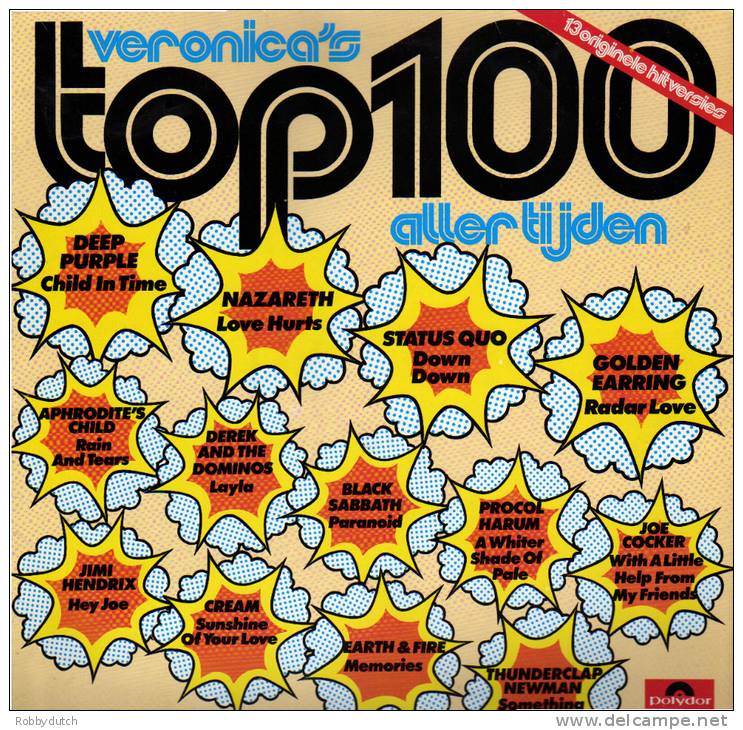 * LP *  VERONICA'S TOP 100 ALLER TIJDEN  - VARIOUS ARTISTS (Holland 1978 EX-!!!) - Compilaties