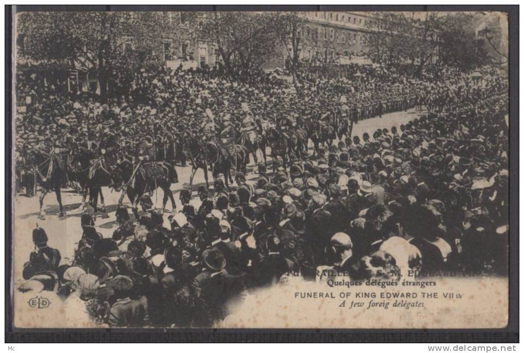 Funérailles De S. M. Edouard VII - Quelques Délégués Etrangers - Funeral Of King Edward The VII Th - A Few Foreig Delega - Funérailles