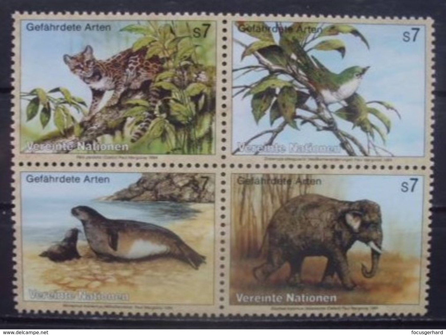 Uno Wien  Tiere  1994    ** - Unused Stamps