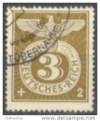 1943 Sonderstempel  Mi 830 / Sc B217 / YT 762 Gestempelt/oblitere/used - Used Stamps