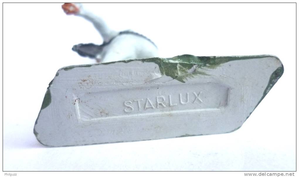 FIGURINE STARLUX COWBOY MAIN AU REVOLVER Gris (2) 129 - à Partir De 1957 Marqué En Creux - Starlux
