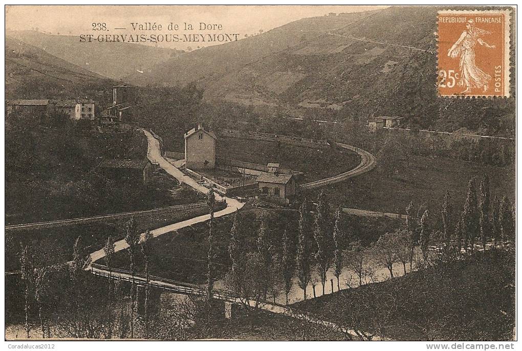 ST-GERVAIS-SOUS-MEYMONT-- --------VALLEE  DE LA DORE - Saint Gervais D'Auvergne