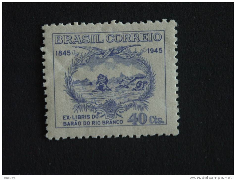 BBrazilië Brésil Brasil 1945 Centenaire Naissance Baron De Rio Branca Yv 424 MH * - Neufs