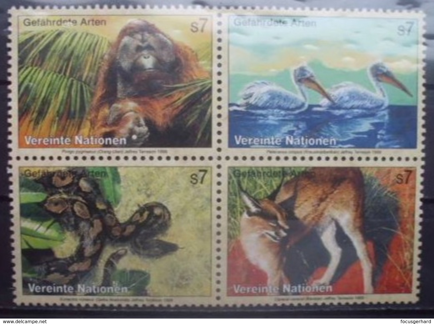 Uno   Wien   Tiere  1999    ** - Unused Stamps