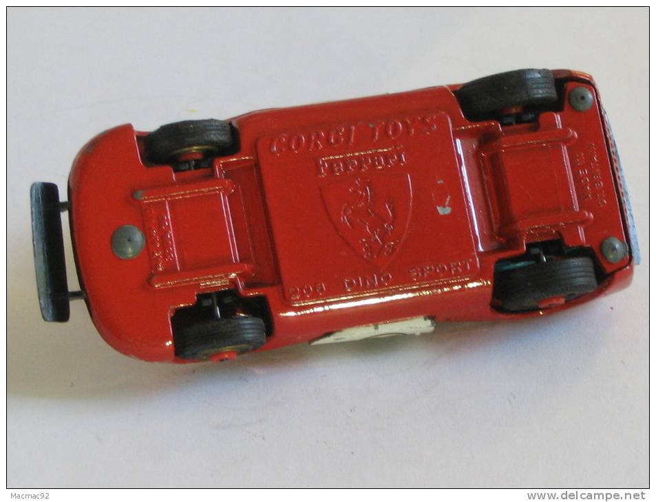 CORGI TOYS - Ferrari 206 Dino Sport . - Corgi Toys