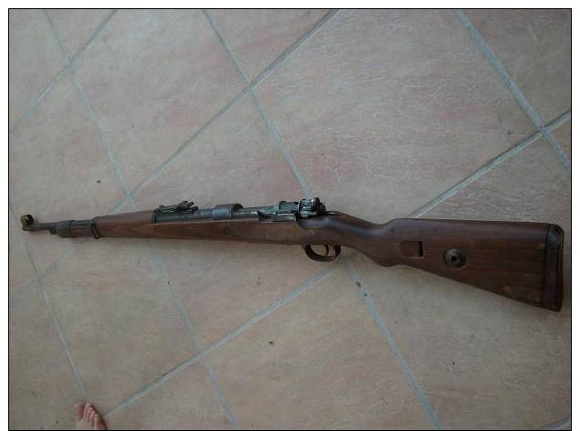 Vieux Fusil WW2 Mauser MOD 98 Neutralise Nombreux Marquages Voir Photos - Decorative Weapons