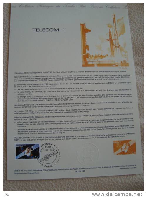 FRANCE - TELECOM  1 - 1984 - Bon état - Documents De La Poste