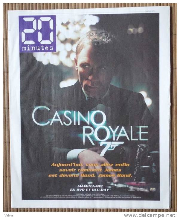 PUBLICITÉ Pour La Sortie Du DVD "CASINO ROYALE" - Werbetrailer