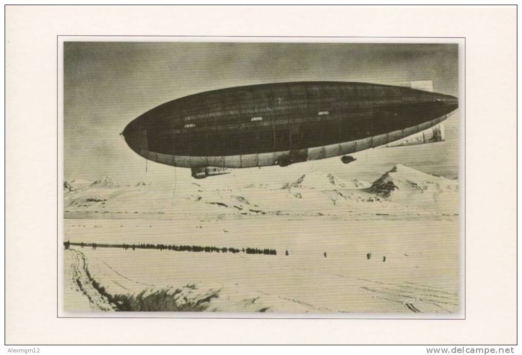 Airship Italia On The Way To The North Pole. - Russia