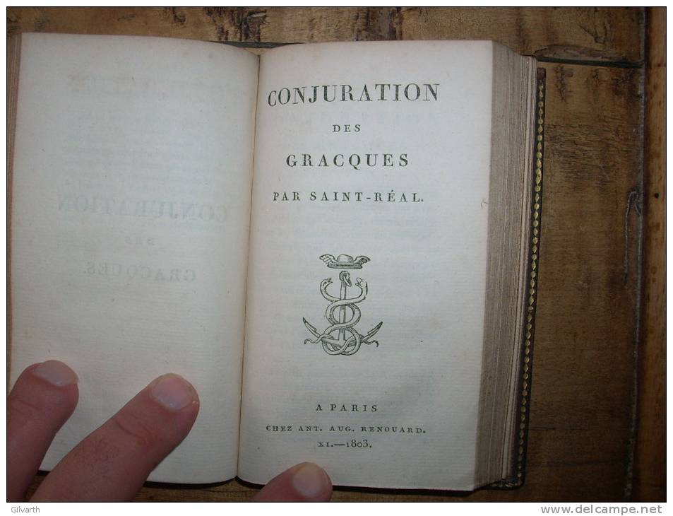 conjuration des espagnols contre la république de venise - SAINT REAL 1803