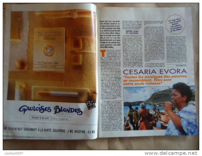 TELE MOUSTIQUE N°3612 20/04/1995 CESARIA EVORA / SECTE - 1950 à Nos Jours