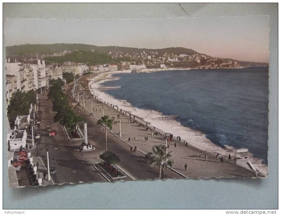 Cp Nice Promenade Des Anglais - Plazas