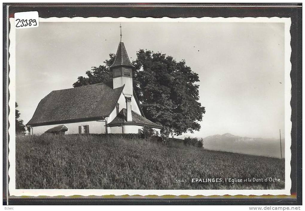 DISTRICT DE LAUSANNE /// EPALINGES - EGLISE -  TB - Épalinges