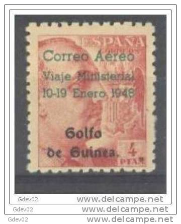 GUI272-A753.Guinee.GUINEA ESPAÑOLA..FRANCO.1949.(Ed 272**) Sin Charnela.MAGNIFICO. - Ifni