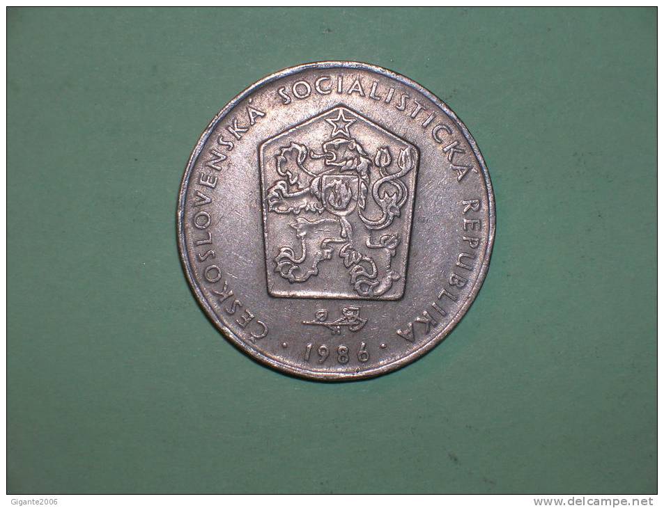 Checoslovaquia 2 Coronas 1986 (3758) - Czechoslovakia