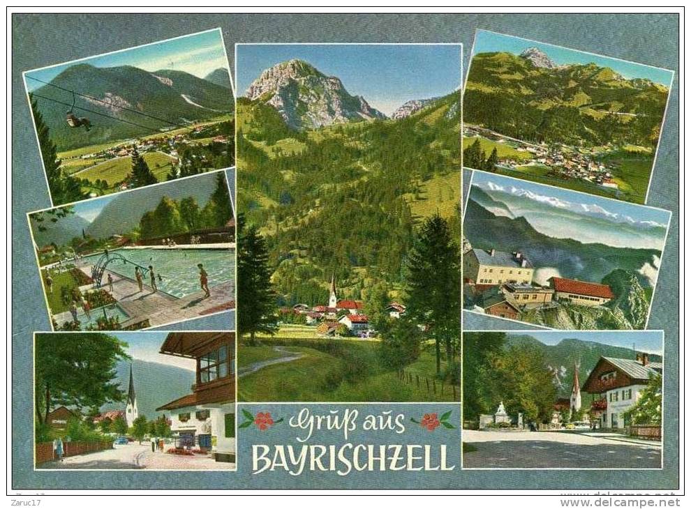 Carte Postale ALLEMAGNE BAVIERE MIESBACH 1969 HOHENLUFTKURORT BAYRISCHZELL MIT WENDELSTEIN ALLEMAGNE - Miesbach