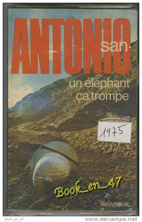 {00841} San-Antonio "un éléphant ça Trompe" 1975.  TBE  " En Baisse " - San Antonio