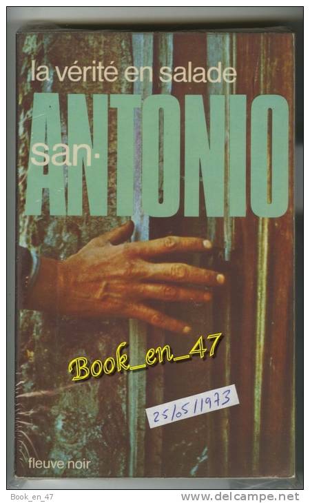 {74248} San-Antonio "la Vérité En Salade" 25/05/1973. . " En Baisse " - San Antonio