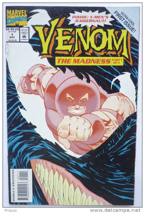 VENOM  THE MADNESS N°1 - 1/3 - MARVEL - Marvel