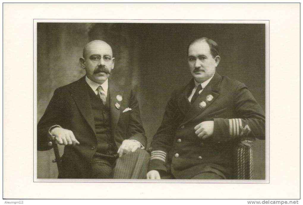 R.Samoylovich, Chief Of The Nobile Resque Expedition, And K.Eggi, Captain Of Icebreaker Krasin - Rusland