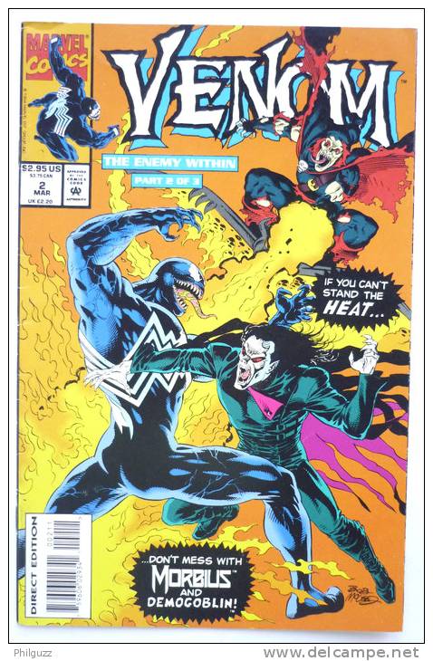 VENOM  THE ENEMY WITHIN N°2 -  2-3 - MARVEL - Marvel