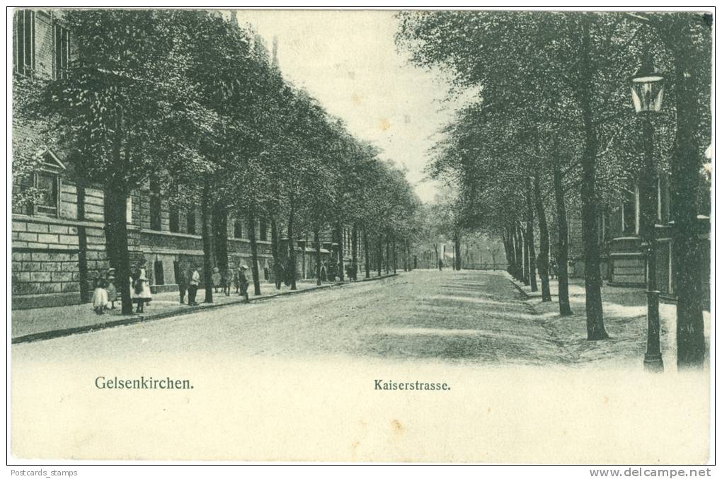 Gelsenkirchen, Kaiserstrasse, 1907 - Gelsenkirchen