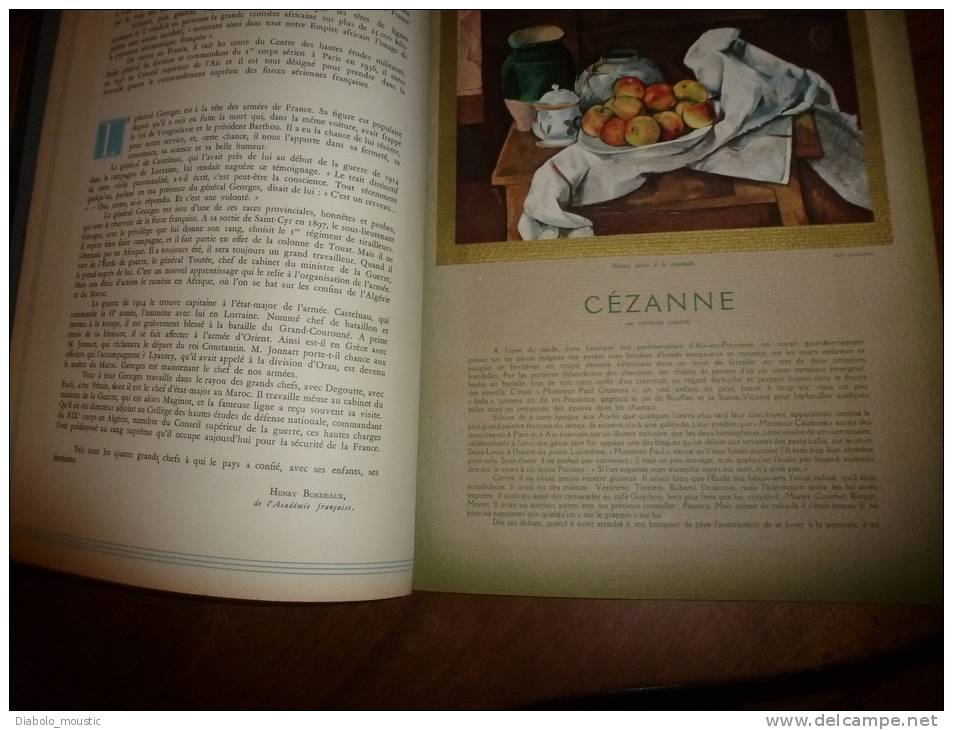 L'ILLUSTRATION Spécial NOËL 1939 (1kg-2kg) :Nos gds chefs ;Cézanne ;Tapisserie Bayeux ;Marie Laurencin ; Hitler m'a dit
