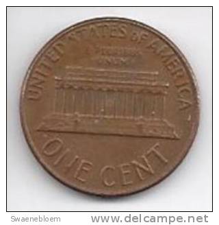 US.- Munten - USA 1 Cent 1976. Abraham Lincoln. 0.01 Dollarcent. United Status Of America. One Cent. - Autres – Amérique