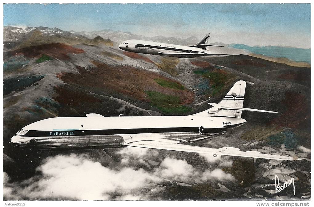 Images De France - 17 - Avions De Transport à Réaction - Caravelle - 1946-....: Moderne