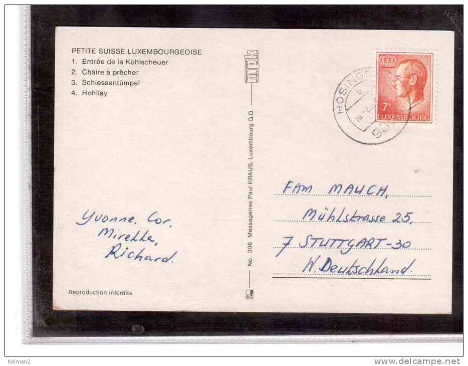 6684    -    LUXEMBOURG      -   CIRCULATED - Remich