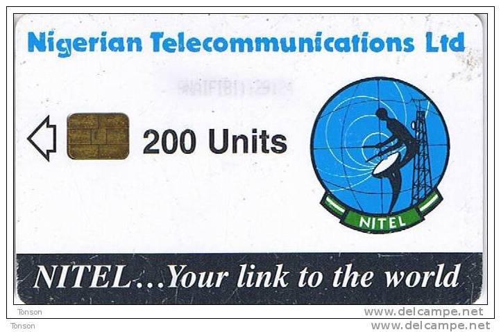 Nigeria, NGA-13, 200 Units, Earth Station, 2 Scans. - Nigeria