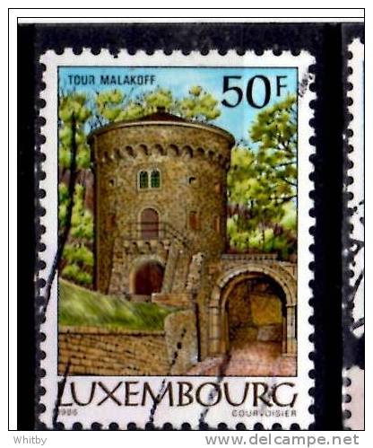 Luxenbourg 1986 50f Malakoff Tower Issue #755 - Used Stamps