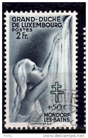 Luxenbourg 1940 2 + 50f Medicinal Baths Semi Postal Issue #B104 - Gebruikt