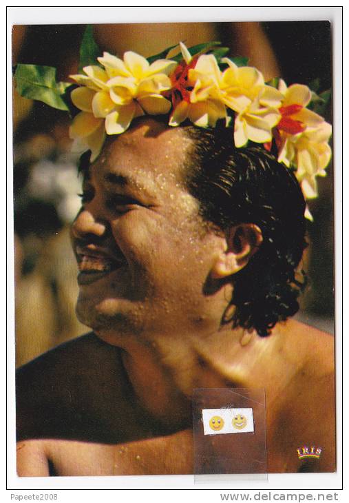 Polynésie Française - Tahiti - Visage Tahitien - 68 - Polynésie Française