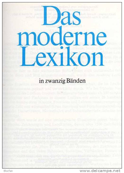 Band 1 A Bis Art 1970 Antiquarisch 8€ Aus Bertelsmann Das Moderne Lexikon In 20 Bände Ledereinband Lexika Of Germany - Speciale Uitgaven