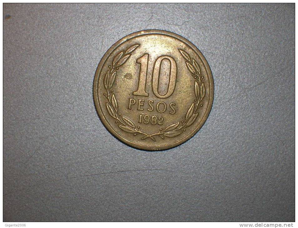 Chile  10 Pesos 1982 (3770) - Chile