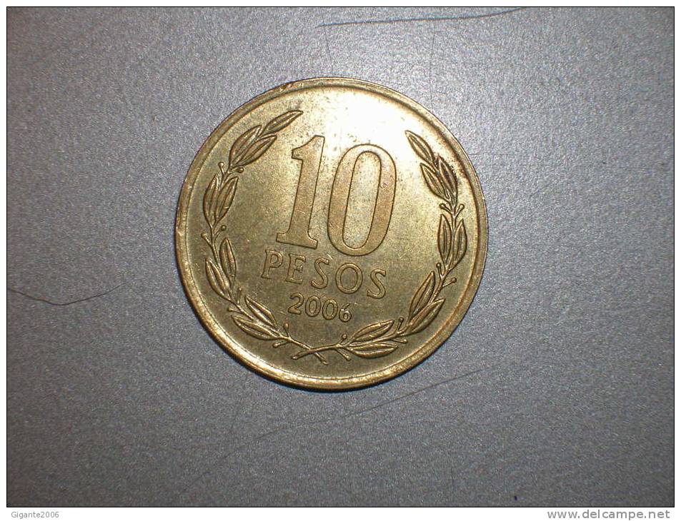 Chile  10 Pesos 2006 (3772) - Cile