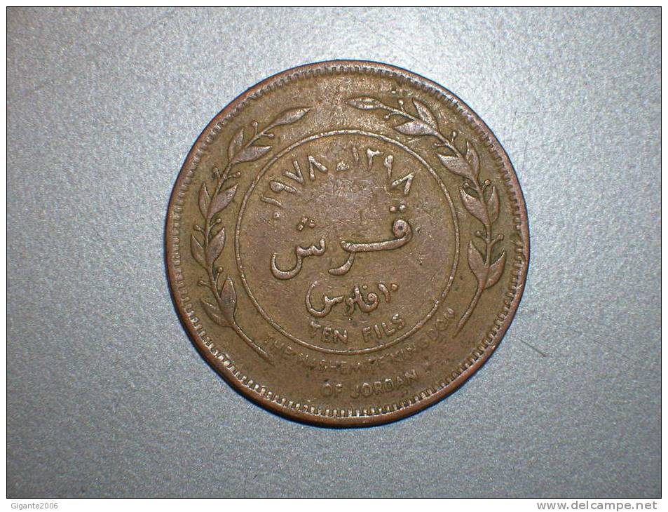 Jordania 10 Fils 1978  (3784) - Jordanien