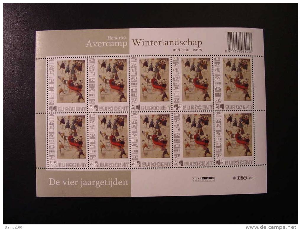 NETHERLANDS WINTERLANDSCHAP, WINTERLANDSCAPE HAVERKAMP MNH ** OFFICIELLY SOLD BY TNT   (1013700) - Nuevos