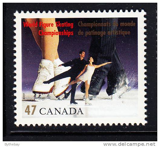 Canada MNH Scott #1896 47c Pairs - World Figure Skating Championships - Unused Stamps