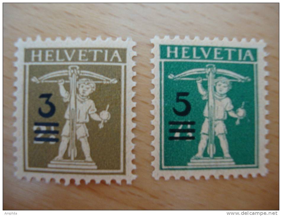 000 Tell's Son Overprinted - Unused Stamps