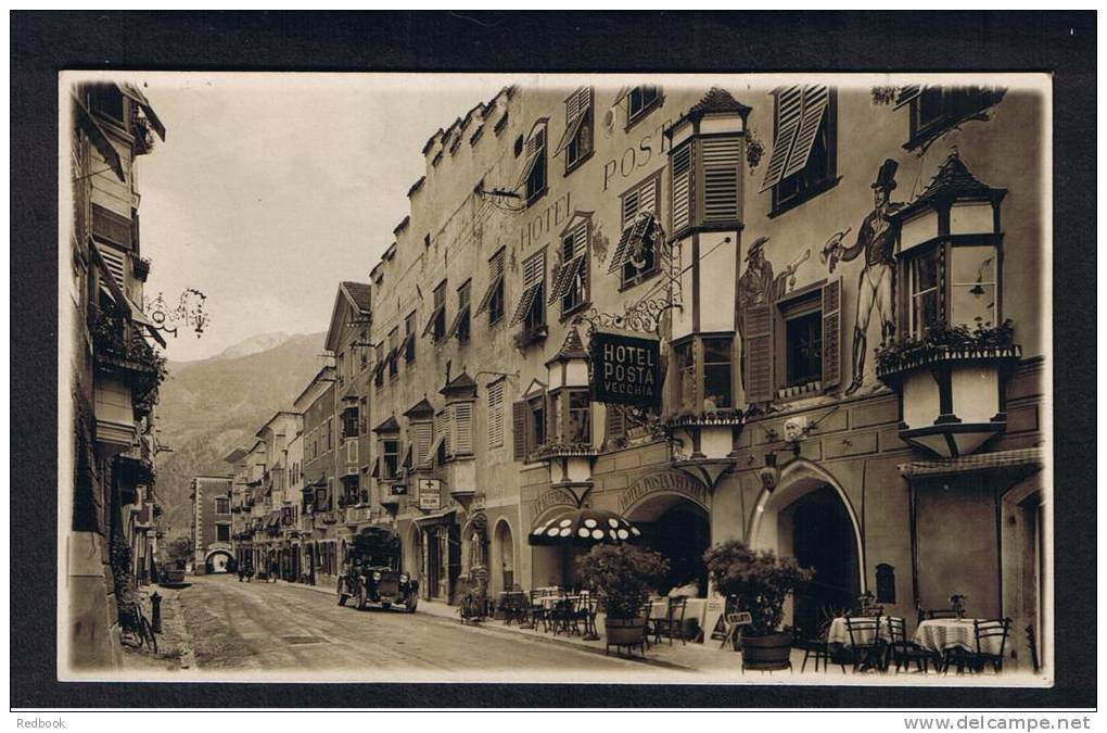 RB 887 - Early Real Photo Postcard - Hotel Posta Vecchia Vipiteno Italy Tyrol - Vipiteno
