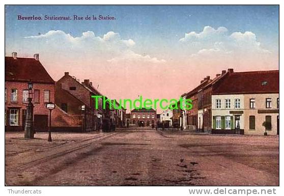 BEVERLOO STATIESTRAAT RUE DE LA STATION - Beringen