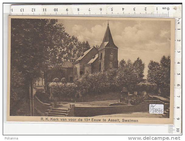 PO5487B# PAESI BASSI - HOLLAND - SWALMEN - R.K.KERK VAN VOOR DE 13° EEUW TE ASSELT  No VG - Roermond