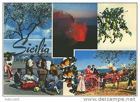 SICILIA CARRETTO SICILIANO CARRO SICILIANO - SALUTI - Andere & Zonder Classificatie