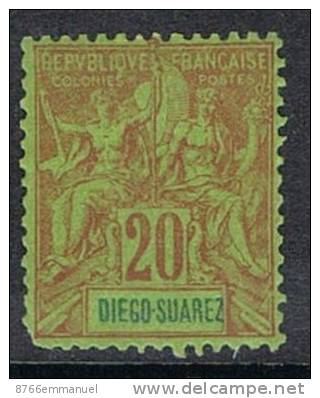 DIEGO-SUAREZ N°44 N* - Unused Stamps