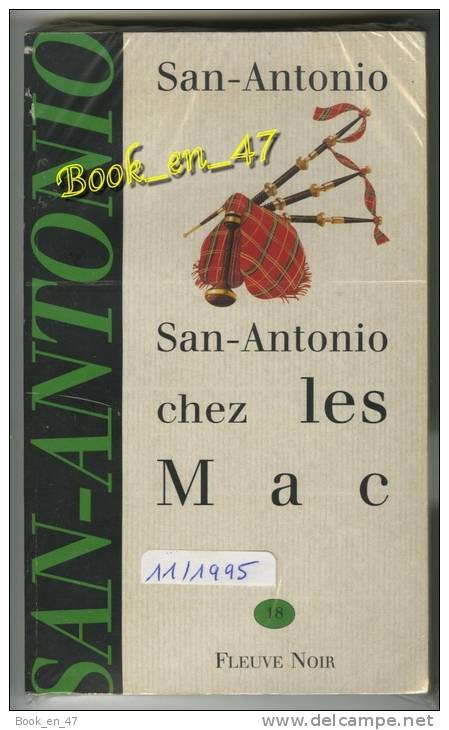 {74424} San-Antonio, San-Antonio Chez Les Mac. 11/1995  ; A. Siauve . " En Baisse " - San Antonio